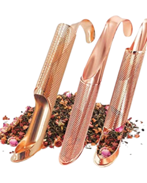 Rose Gold Cylinder Infuser