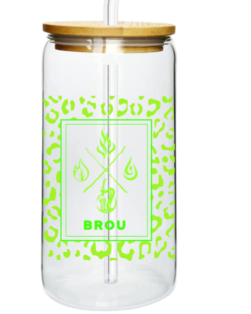 Neon Yellow/ Green – BROU | Glass Can