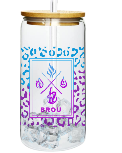 Blue/ Electric Purple – BROU | Glass Can