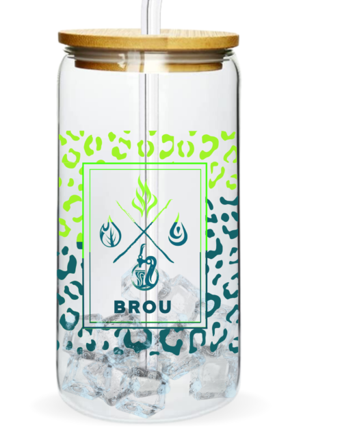 Neon Yellow/ Green – BROU | Glass Can