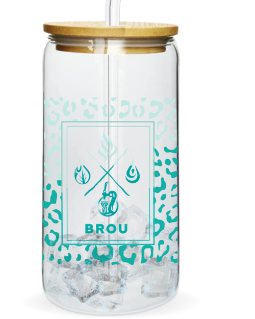 Ice Blue/ Teal – BROU | Glass Can